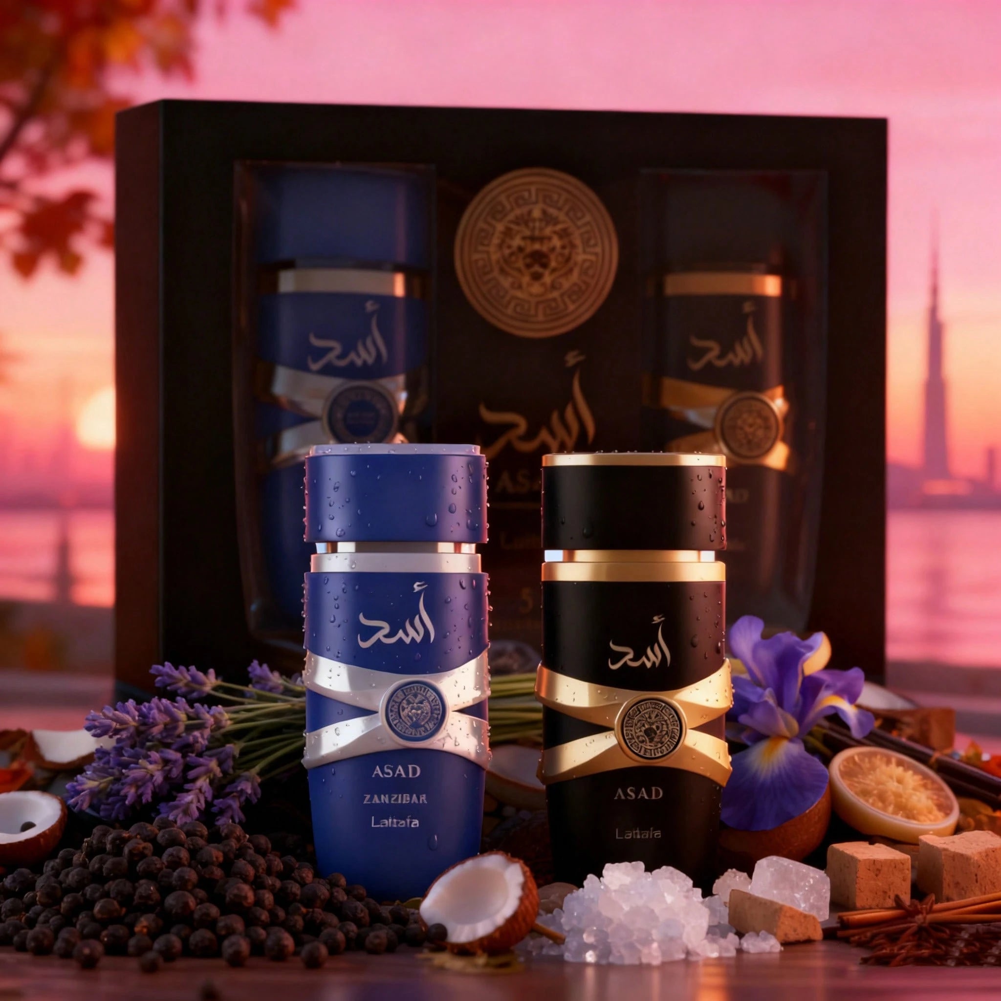 Lattafa Asad 5 Tu Anniversary Gift Set 2Pc