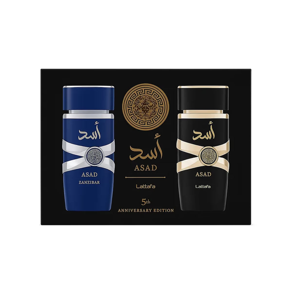 Lattafa Asad 5 Tu Anniversary Gift Set 2Pc