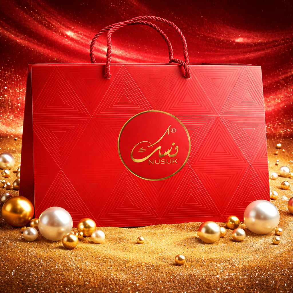 Geschenktüten Nusuk Rot